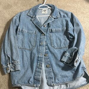 Zara Oversized Denim Jacket